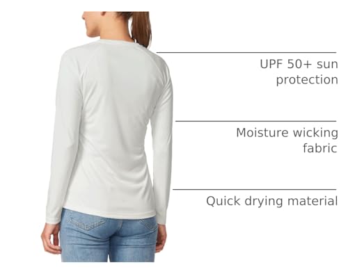 image for baleaf Women's UPF 50+ Sun Shirts Long Sleeve UV Protection Rash Guard