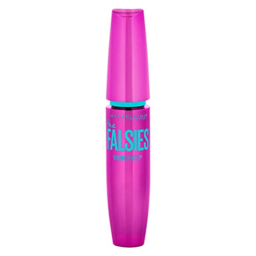 Maybelline Volum Express The Falsies Washable Fiber Mascara Volumizing and Separating Make Up Formula Very Black 1 Count