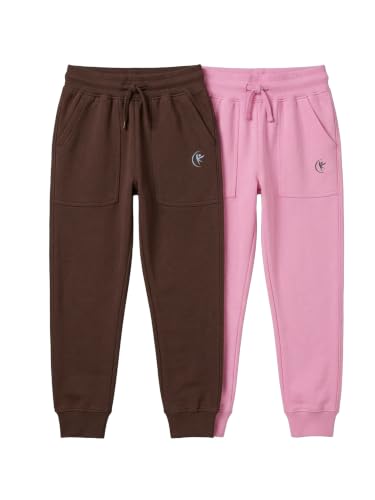 Image of KiddoPanti Boys Solid Fleece Track Pants | Cotton Poly Fleece Fabric | Ankle Length Bottom Rib | 2 Front Patch Pocket | Elastic Waist & Drawcord | Jogger Track Pants for Boys
