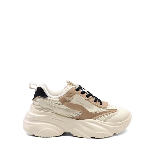 DREAM PAIRS Women's Platform Chunky Fashion Sneakers Jaxon Walking Lace-Up Comfortable Dad Sneakers Workout Sport Work Casual Tennis Shoes2