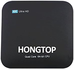HONGTOP Android TV Box, Amlogic S905x Android 7.1 TV Box Quad Core CPU 2GB RAM 16GB ROM 64 Bits and Supporting 4K (60 Hz) Full HD/H.265/Wi-Fi 2.4 GHz