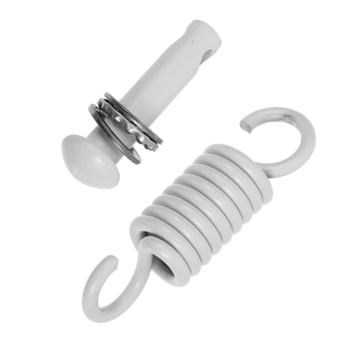 Gadpiparty Kit de Suspensión para Columpio con Resorte Endurecido Soporte de Acero para Sillas Colgantes y Hamacas Incluye Pasador y Silenciador Uso Porche y Jardín Accesorios Duraderos para