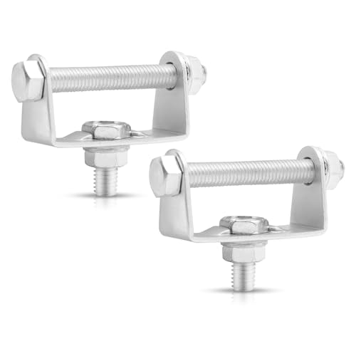 Soportes de montaje de luz puntual jose2015 42mm de aluminio plateado para motocicleta