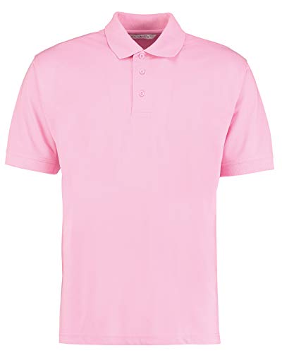 Polo klassic unisexe rose taille XL à patte de boutonnage classique