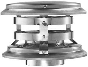 M&G DuraVent PelletVent Pro 4" Pellet Chimney Vertical Cap