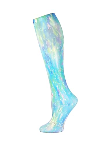 POWSOCX Opal Splatter Base Layer Moisture-Wicking Unisex Socks, Keep Dry Skiing & Snowboarding