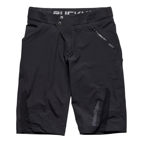 Troy Lee Designs Cycling Mountain Bike Trail Biking MTB Bicycle Shorts for Mens, Shorts W/Liner Black