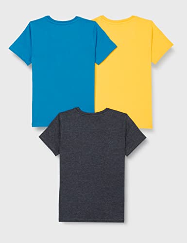 Image of Amazon Brand - Jam & Honey Boy's Regular Fit T-Shirt (Pack of 3)