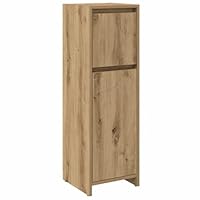 vidaXL Badkamerkast 30x30x95 cm spaanplaat hoogglans grijs vidaXL Badkamerkast 30x30x95 cm spaanplaat hoogglans grijs