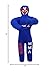 Infinix Sports Kids Grappling Dummy BJJ Wrestling Buddy for Kids Youth MMA Boxing Brazilian Jiu Jitsu Dummy Children Punching Bag 110cm UNFILLED (Blue)