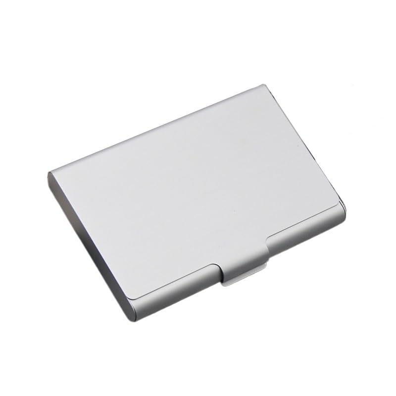Business Card Carrier Aluminum Alloy Business Card Box Men and Women Business Portable Business Card Holder Corporate Gift Business Card Holder Business Card Holder