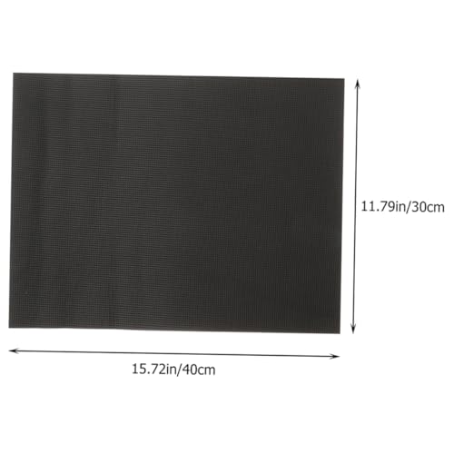 Almohadilla antideslizante para acuario 2pcs negra miniatura 2