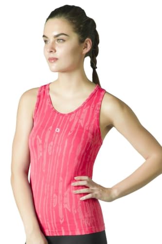 Image of Amante Teaberry Round Neck Sports Tank Top