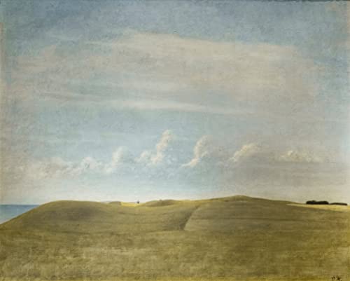 Impression d'art Vilhelm Hammershoi tableau paysage vintage toile grand format