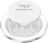 OshKosh Flugzeugflieger Vintage PopSockets PopGrip für MagSafe