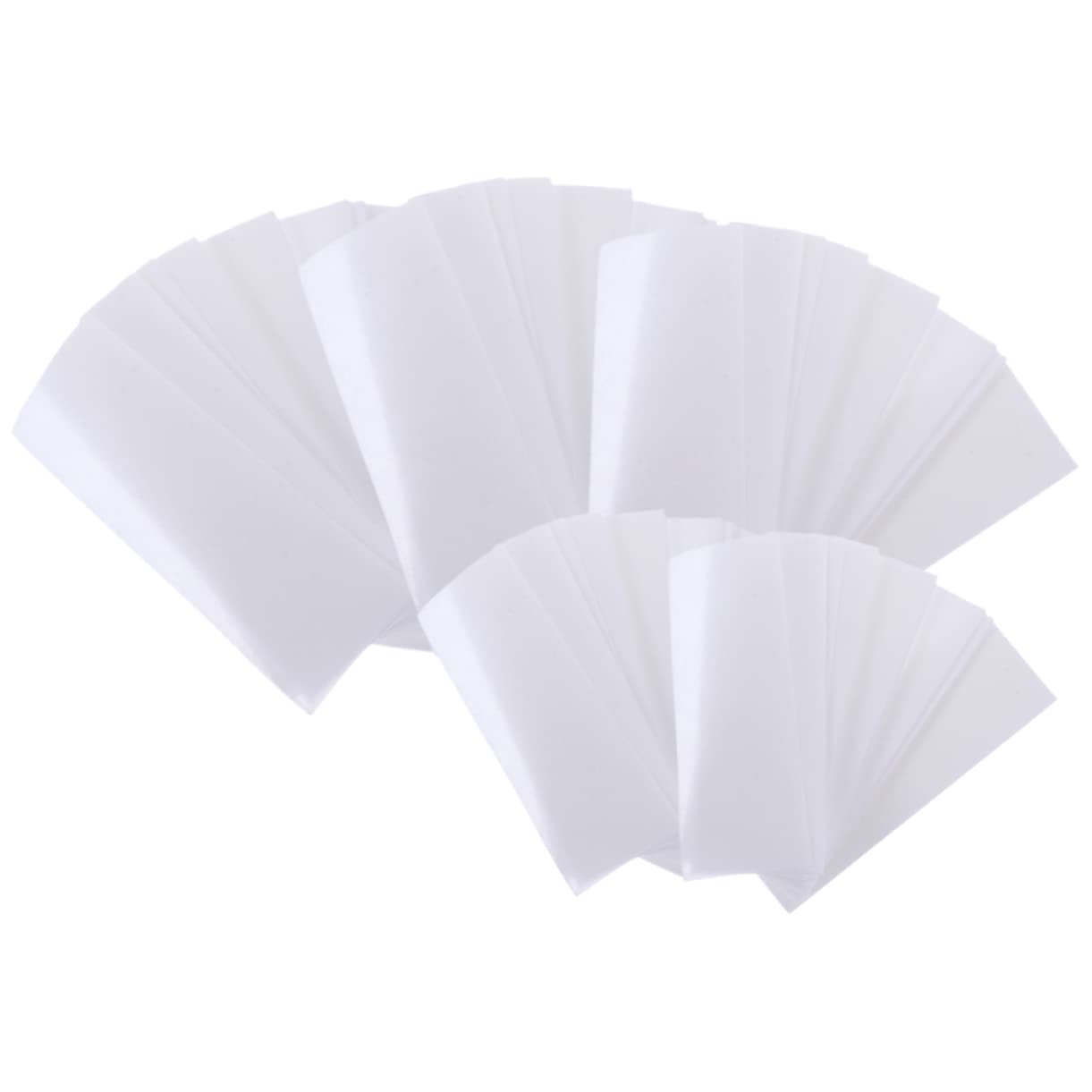 minkissy 5 szt. 5 papieru woskowego do usuwania włosów papier woskowy do depilacji skóry ciała pasek wosk do twarzy narzędzie do usuwania włosów na twarzy papier do woskowania ciała paski woskowe