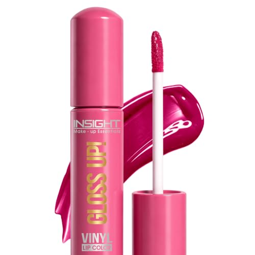 Image of INSIGHT Gloss Up Lip Color - Blush Bloom| High-Gloss Finish | Non-Transfer | Smudge Proof | Rich Pigmentation | Lightweight, Long-Lasting Formula | All-Day Comfortable Wear (4g)