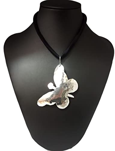 Farfalla in alluminio lavorata a specchio