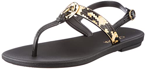 Grendha UBA-Extensión de Arena, Sandalia Mujer, Negro, 39 EU Cover