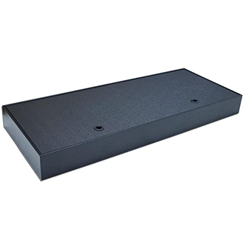 aquacando Aquarium Abdeckung 120x50cm (ohne Leuchtbalken) Farbe Uni-schwarz (Standarddekor) Cover