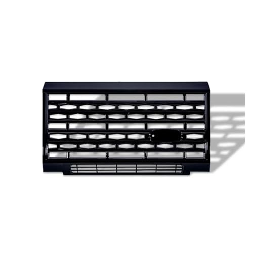 Rejilla delantera central for coche compatible con Land Rover Defender 90 110 Grill Racing Grills ABS Adventure Edition