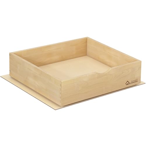 WelFurGeer Soft Close Pull Out Drawers for Kitchen Cabinets, 23"