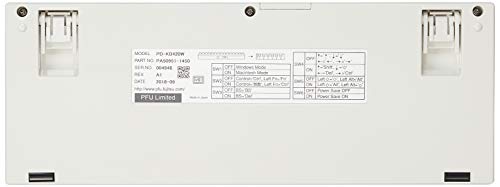 PFU Happy Hacking Keyboard Professional JP 日本語配列 PD-KB420W-A の商品画像 1