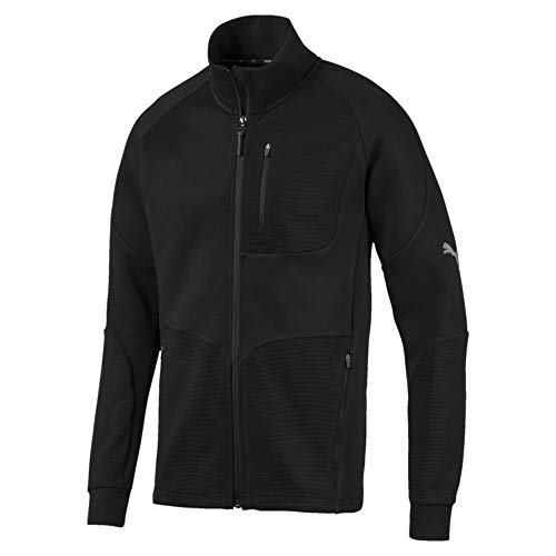 Image of Puma Men's Cotton Blend Standard Length Jacket