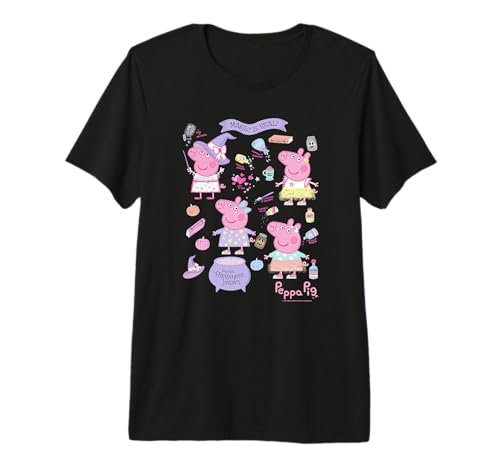 Peppa Pig Halloween t-shirt premium pour la récolte des bonbons