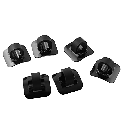 Taodan 6 Sets Aluminum Alloy Wire Seat (With Plastic Buckle) C Clips Clamps Housing Hose Guide For Mtb Road Bike Brake Derailleur Shift Cables, Brake Cable #TOP4