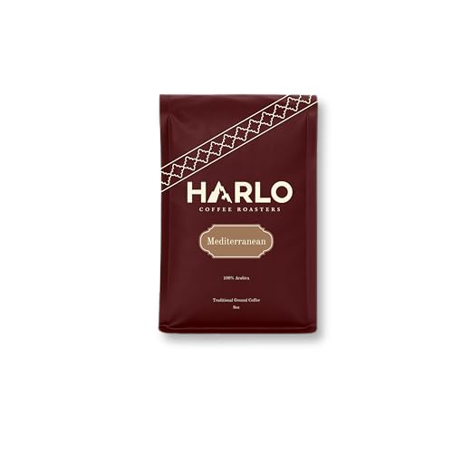 Harlo Turkish Ground Coffee Medium Roast 8oz Arabica
