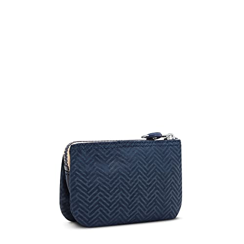 Image of Kipling Womens WomenA's Creativity Small Pouch, Versatile Cosmetics Kit, Lightweight Nylon Travel Organizer Wallet, Endless Bl Emb, 5.75 L x 3.75 H 1.5 D US