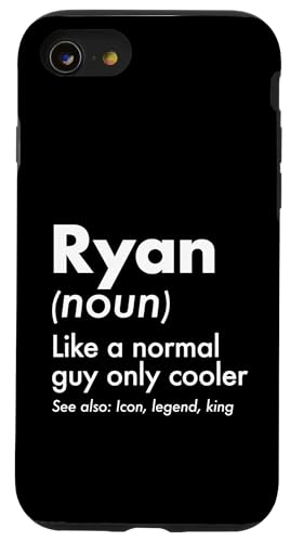 Ryan Like A Normal Guy Only Cooler Legend King �t�@�[�X�g�l�[�� �X�}�z�P�[�X iPhone SE (2020) / 7 / 8 �p