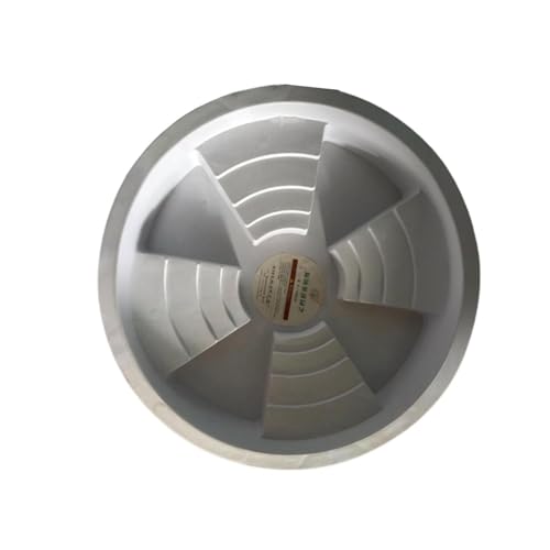 Dualoai Sottovaso per Piante con Supporto per Piante Rotanti con Ruote Portavasi su Rulli Bianco Multifunzionale per Vasi, Contenitori, Diametro Esterno 40 cm