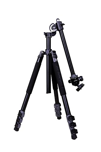 Image of AP 7280 Pro Professional Camera Tripod with Carrying Case, Black