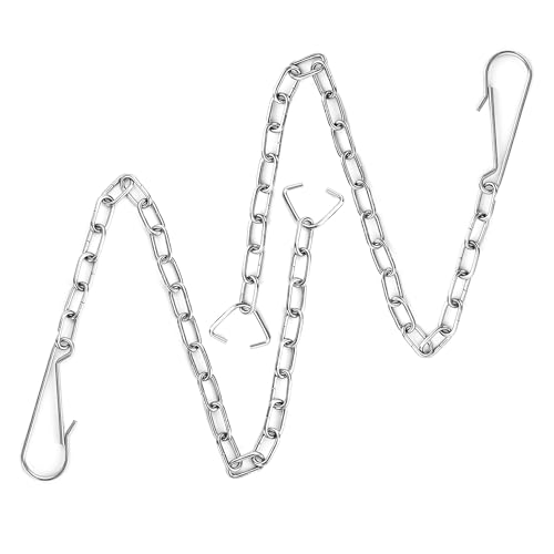 Toilet Flapper Chain Stainless Steel Toilet Handle Chain 2 Pack Toilet Flapper Chain Replacement Kit 9.45 Universal Toilet Chain Toilet Flush Lift Chain Adjustable Length Fits Most Toilet Flappers