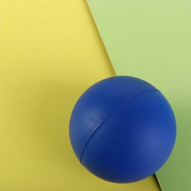 Blue Elastic Finger Strengthening Grip Ball, Wrist Exercise Ball Finger Strengthening Grip Ball Squeeze Training Tool, Finger Exerciser Ball