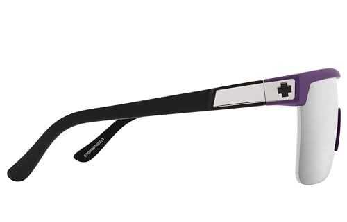 SPY Flynn 5050 Matte PRPL Matte Blk - Happy Brnz Platinum Mirror3