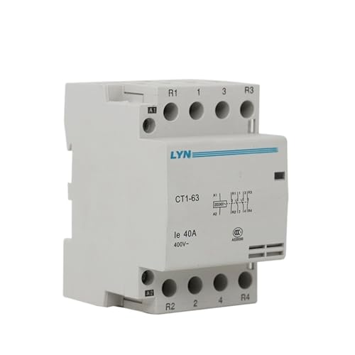 Contacteur modulaire CT1-63 4P pour tableau électrique domestique 400V