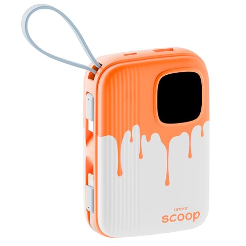 Armor Scoop Power Bank 20000mAh Fast Charging 22.5W | 2 Built-in ...