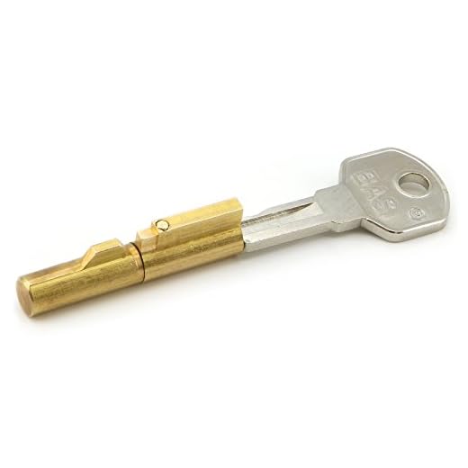 BASI® Schlüssellochsperrer/Steckschloss SS12 für Buntbartschlösser (Zimmertüren) Zylinder Ø 7 mm