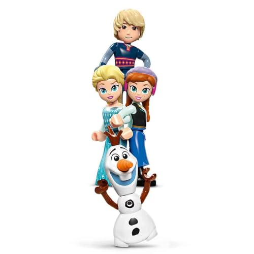 Image of LEGO Disney Frozen Elsa's Winter Palace, Building and Play Set for Children with Model Palace and Mini Figures Elsa and Anna, Gift for Girls, Boys and Film Fans from 6 Years 43244