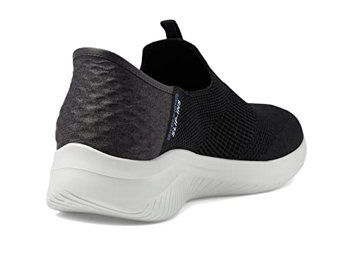 Image of Skechers Women's Hands Free Slip Ins Ultra Flex 3.0 Smooth Step Sneaker, Black, 8 Wide
