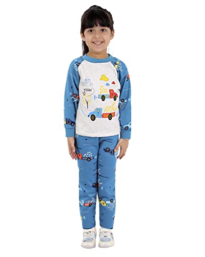 Image of Ahhaaaaa Kids Winter Clothing Set Sweatshirt and Pyjama for Baby Girls and Boys D12