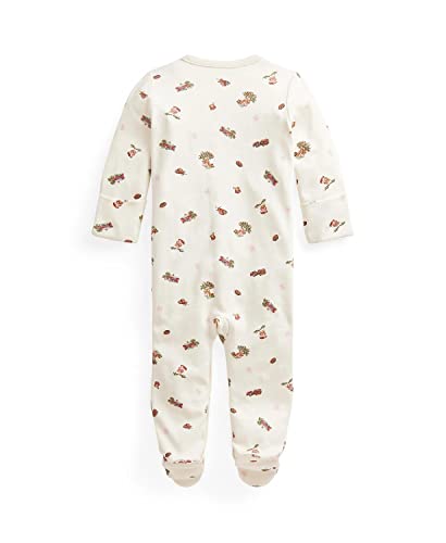 Polo Ralph Lauren Baby Girl's One-Piece Coveralls (Bear Print, Newborn) #TOP1