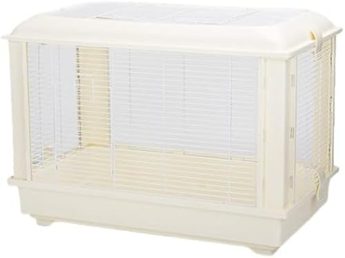 ハムスターケージ ハムスターハウス小動物 透明 深めトレイ 快適 便利 全面クリア 風通しがよい 大型 組立式 掃除しやすい 持ち運びやすい 小動物 ケージ 飼育ケース ドワーフハムスター ハリネズミ シマリス モモンガ デグー モルモット うさぎ 小屋