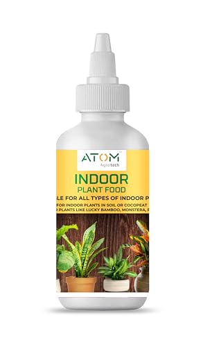 Image of Indoor Plant Food - Liquid Food For Indoor Plants Like Lucky Bamboo, Monstera, Pothos, Money Plant Etc. | Each 50 ml (Pack Of 2)