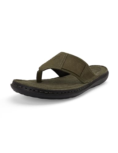 Woodland mens OGP 2696117NW Olive Green Slipper – 8 UK (42 EU)(OGP 2696117NW)