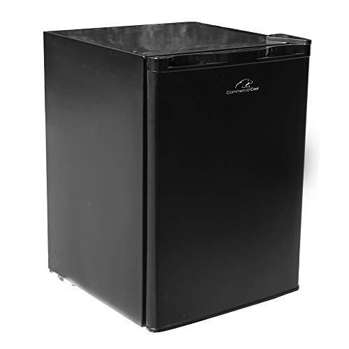 Commercial Cool CCAR26BBR Single Door Mini Fridge, 2.6 Cu. Ft