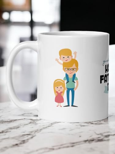 Image of Better Gift Flowers Father's Day Message Mug, Round Shaped Multicolor Themed Coffee Mugs, Mug for Gifting, Gifting Items for Family, Friends & Closed Ones
